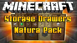 Storage Drawers Natura Pack Mod 1.7.10