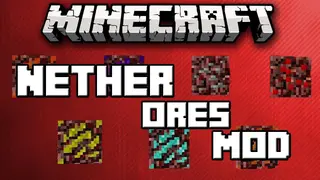 Nether Ores Mod 1.7.10 (Generates Overworld Ores into the Nether)