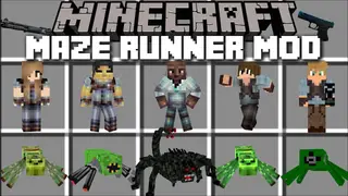 Maze Runner Mod 1.7.10 (The Death Cure to Escaping the Maze)