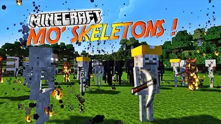 Mo' Skeletons Mod 1.7.10 (Skelebrine and Lord of Skeletons)