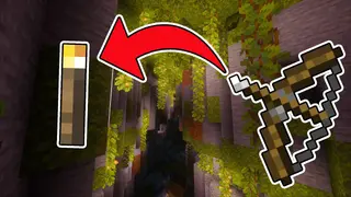 Torch Arrows Mod 1.12.2, 1.11.2 (Lighting The Way)