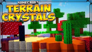 Terrain Crystals Mod 1.10.2, 1.8.9 (Biome Sky Islands)