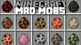 Mad Mobs Mod 1.7.10 (Fight and Survive Evil Mobs Lair)