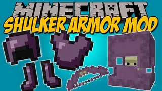 Shulker Armor Mod 1.11.2 (New Type of Long-Range Weapon)
