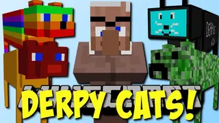 DerpCats Mod 1.12.2, 1.11.2 (A Bunch of Insane Cats)