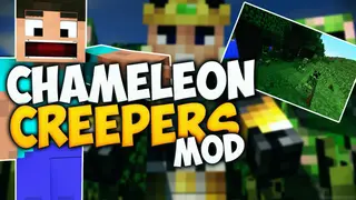 Chameleon Creepers Mod 1.12, 1.11.2 (Creepers Ninja)