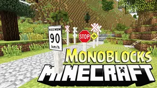 Monoblocks Mod 1.7.10 (Signs, Fences, Blocks)