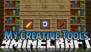 My Creative Tools Mod 1.7.10 (Eraser and Undo Button)