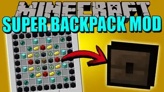 Super Backpack Mod 1.10.2 (1 Million Slots in Backpack)