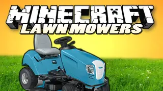 Lawnmower Mod 1.10.2 (Mow Grass & Ride Bikes)
