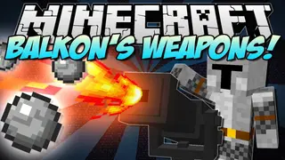 Balkon's Weapon Mod 1.7.10 (Epic Guns, Cannons, Knives)