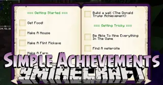 Simple Achievements Mod (1.10.2, 1.7.10) – Design a Custom Quest Book