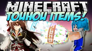Touhou Items Mod 1.7.10 (Crazy Anime Magic)