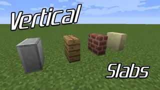 Vertical Slabs Mod 1.11.2 for Minecraft