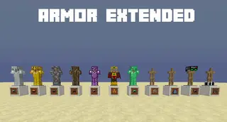 Armor Extended Mod 1.11.2 (So Much Armors)