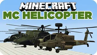 MC Helicopter Mod (1.7.10) – Jets, Passenger Planes
