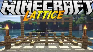 Lattice Mod 1.10.2, 1.7.10 (Horizontal Fences)