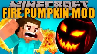 Fire Pumpkin Mod 1.7.10