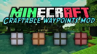Craftable Waypoints Mod 1.11.2, 1.10.2