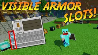 Visible Armor Slots Mod 1.11.2, 1.10.2