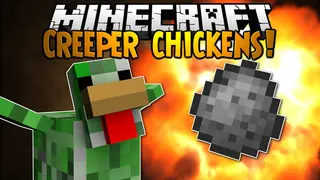 Creeper Chickens Mod 1.11.2, 1.10.2