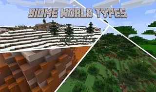 Biome World Types Mod 1.10.2