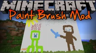 Paintbrush Mod 1.8.9, 1.7.10