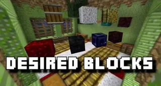 Desired Blocks Mod 1.7.10