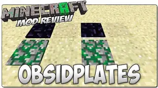 ObsidiPlates Mod (1.7.10) – Build Smarter Redstone Traps and Entrances