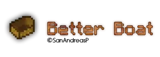 Better Boat Mod 1.7.10