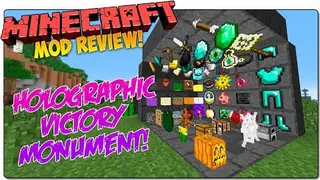 Holographic Victory Monument Mod 1.7.10