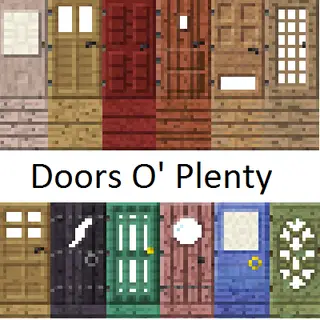 Doors O' Plenty Mod 1.7.10