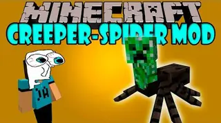 Creeper-Spider Mod 1.7.10