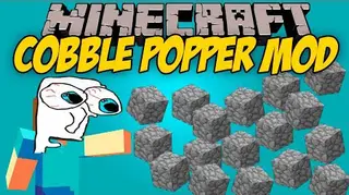 Cobble Popper Mod 1.9, 1.8.9