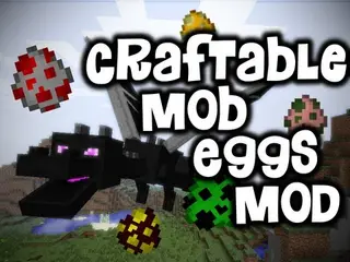 Craftable MobEggs Mod 1.7.10