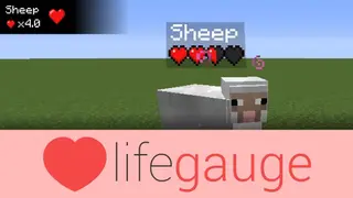 LifeGauge Mod 1.8.8, 1.7.10