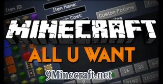 All-U-Want Mod 1.7.10
