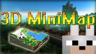 3D Minimap Mod 1.7.10