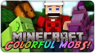 Colorful Mobs Mod 1.7.10