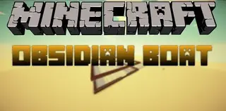 Obsidian Boat Mod 1.7.10