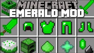 Emerald Mod 1.7.10 (Survive the Emerald Mobs)