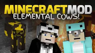 Elemental Cows Mod 1.7.10