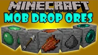 Mob Drop Ores Mod 1.7.10