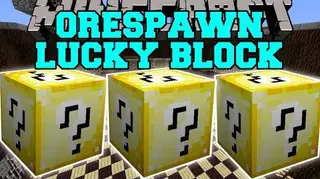 Lucky Block Orespawn Mod 1.7.10