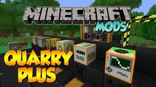 QuarryPlus Mod 1.7.10 (Quarry, Pump, Mining Well, BuildCraft Machines)