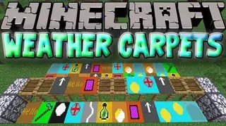 Weather Carpets Mod 1.7.10