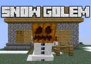 Pumpkin-less Snow Golem Mod 1.7.10