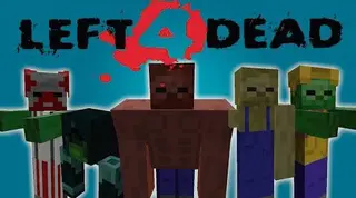 Left 4 Mine Mod 1.7.10