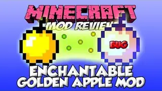 Enchantable Golden Apples Mod