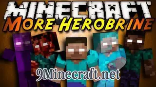 More Herobrines Mod